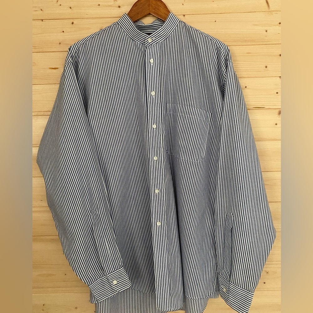 ARROW COMPANY Pastime Men’s Size 16-34/35 Rounded Collar Button Front Shirt